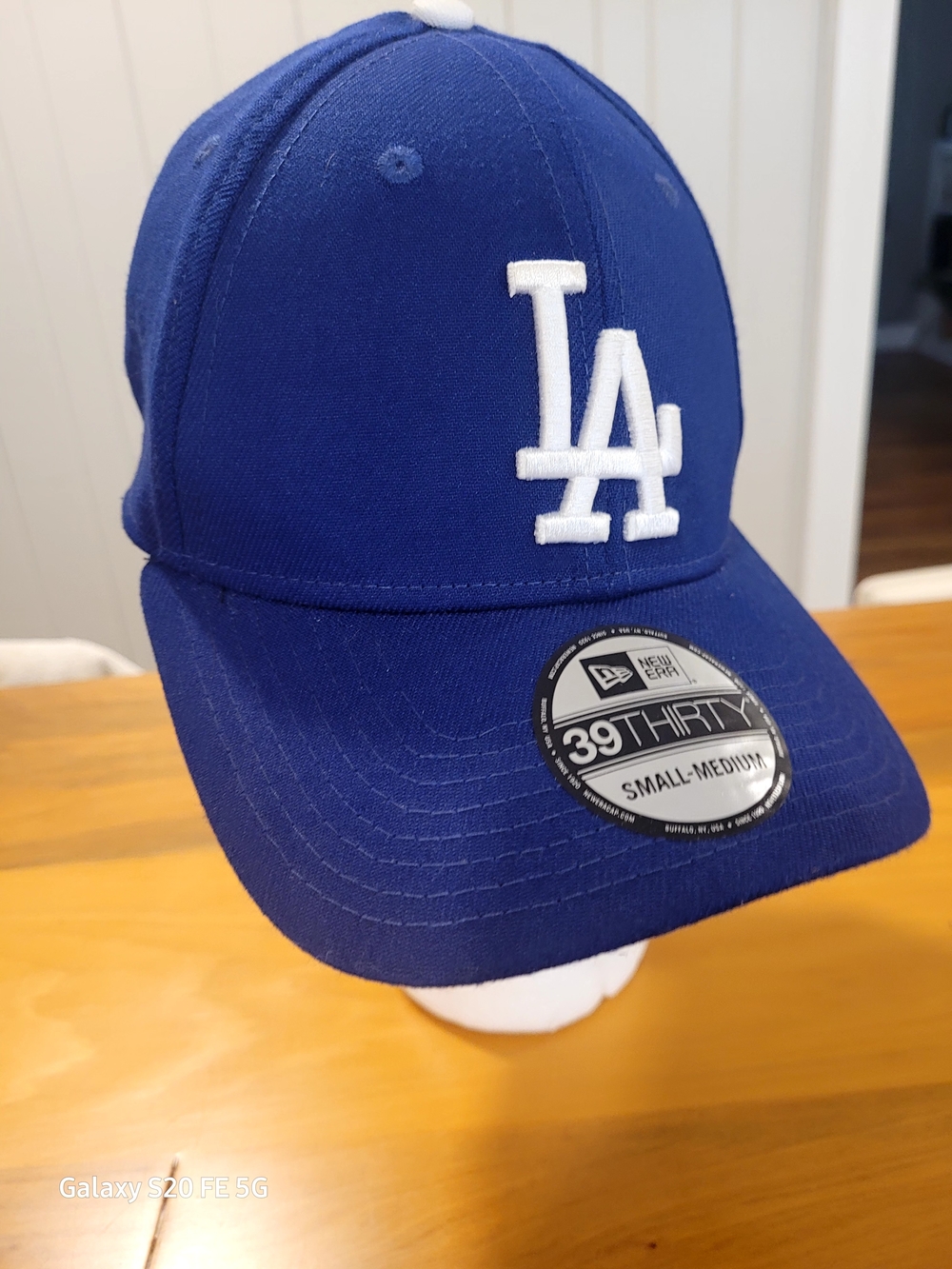 New Era Royal Blue and White LA Dodgers Baseball Cap